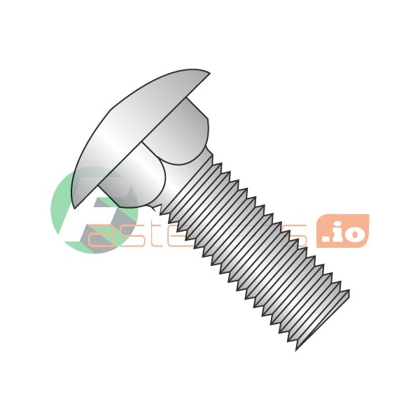 Newport Fasteners Carriage Bolt, 1/2"-13, 3-3/4 in L, 18-8 Stainless Steel, 50 PK 824556 - main
